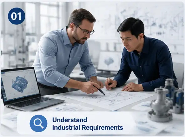 Every industrial project starts with understanding the real requirement.